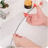 24.4 Inch Spring Pipe Dredging Tools, Drain Snake, Drain Cleaner Sticks Clog Remover Cleaning Tools Household for Kitchen Sink ► Photo 3/6