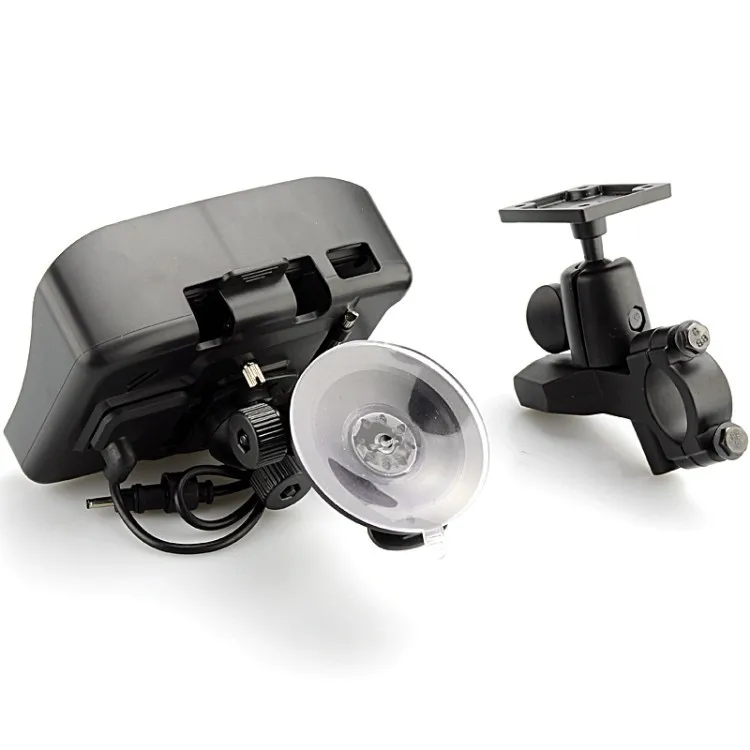 4.3 Waterproof IPX7 Motorcycle Bluetooth GPS Navigation MOTO Navigator with Free Maps 8G Flash for Car Motobike (10)