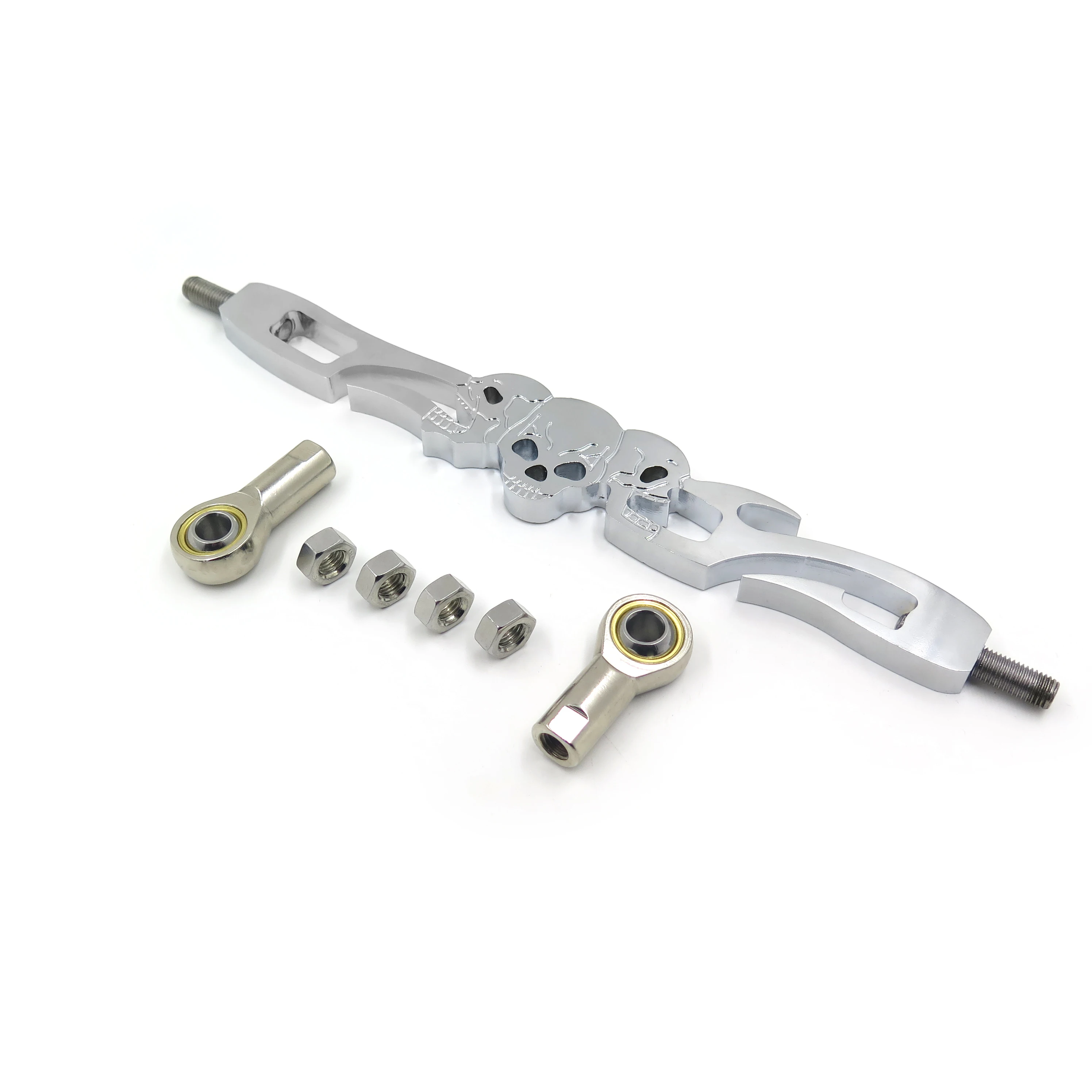 Запчасти для Мотоциклов Harley Davidson Softail FXDWG Dyna Wide Glide CHROME Skull Shift|shift linkage|dyna wide glidechrome