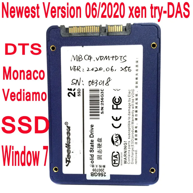 Новейшее 2020 09 V полное программное обеспечение для MB STAR C4/C3/C5 SSD/HDD подходит