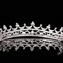 Корона невесты заколка для волос свадебный корейский стиль полностью ручной работы Свадебный головной убор жемчужное свадебное платье аксессуары для волос