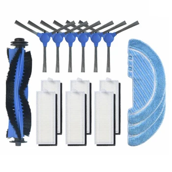 

Dust Hepa Filter Side Brush Mop Pad Replacement Kits for Conga 1090 Robotic Vacuum Cleaner Spare Parts