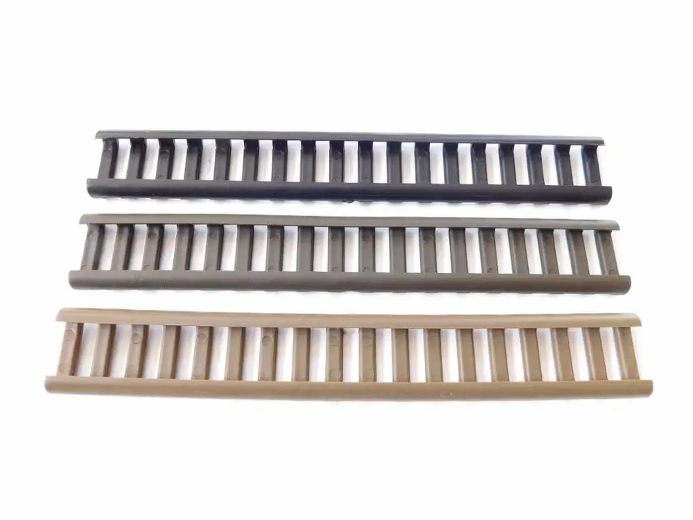 Funpowerland Handguard Weaver Picatinny OD Green Color 17 slot 7&quot Ladder Rail Cover | Спорт и развлечения