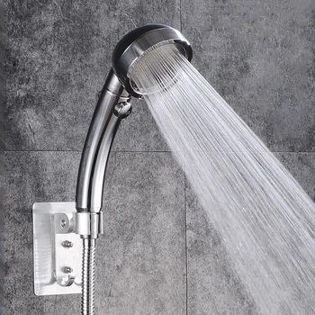 

GH High Quality Pressure Rainfall Shower Head Water Saving Filter Spray Nozzle High Pressure Water Saving Led Rain Bar