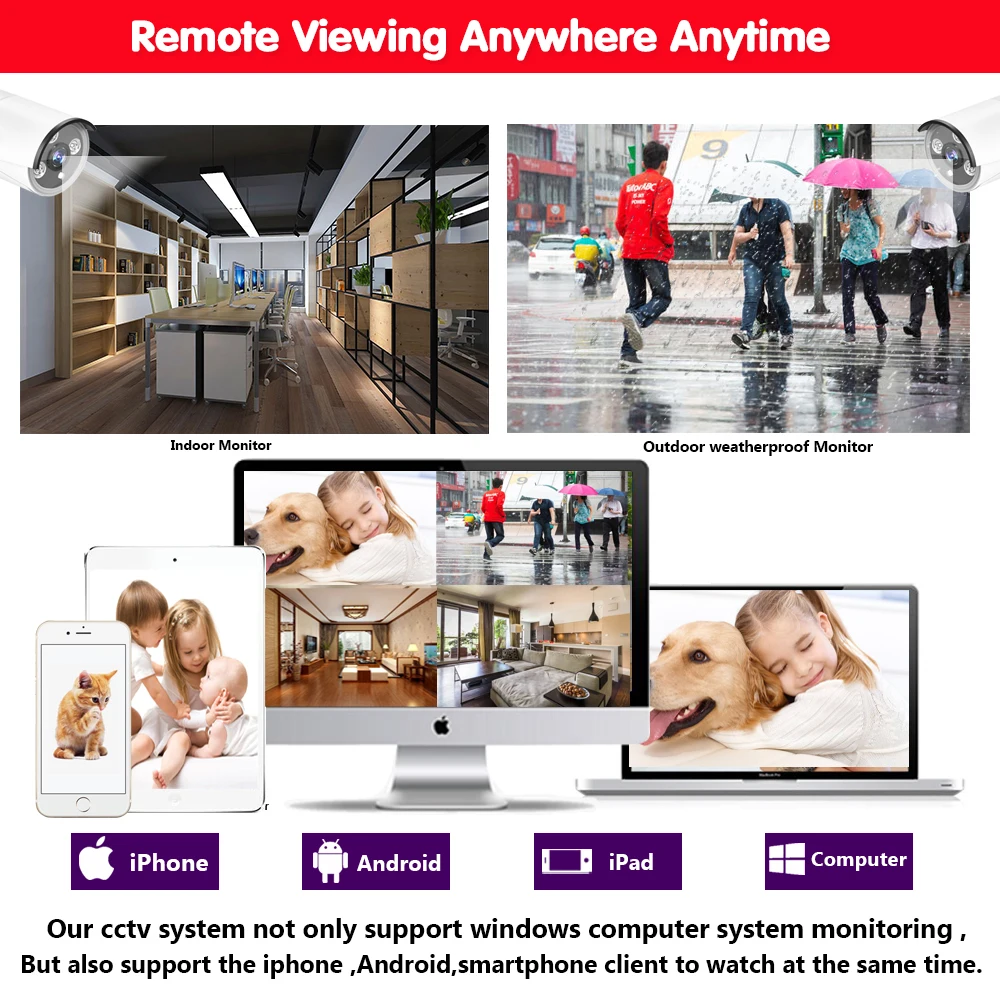 H.265 8CH 5MP POE аудио запись камера безопасности комплект ip-камера ИК Открытый водонепроницаемый CCTV видео наблюдения NVR комплект