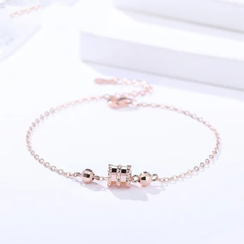 

Genuine S925 sterling silver bracelet ladies fashion Korean version of zircon bracelet silverware