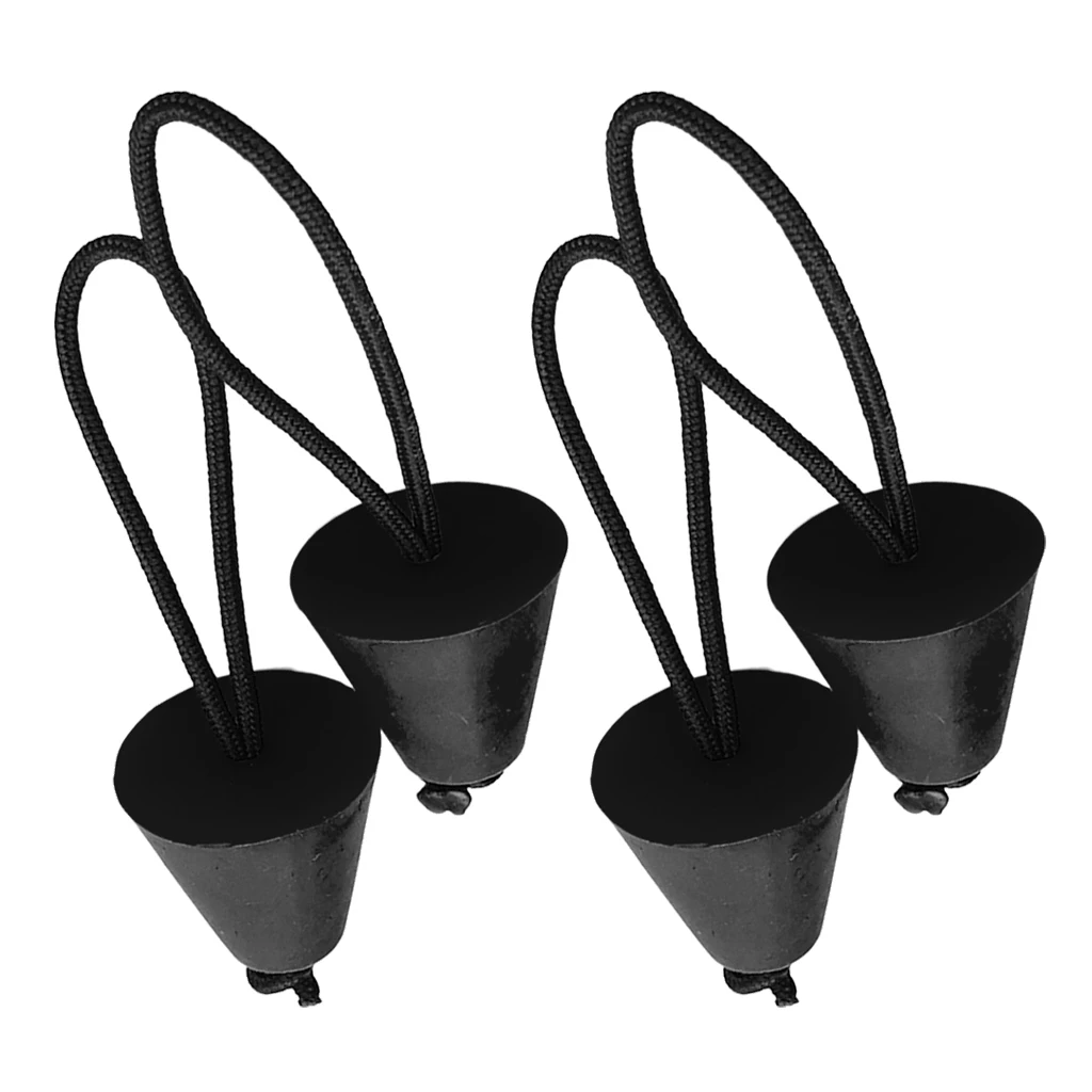 Kayak Standing 2 Inflatable Outrigger Stabilizer with 4 Kayak Scupper Plugs for Kayak Kanoe Boat Paddling Fishing