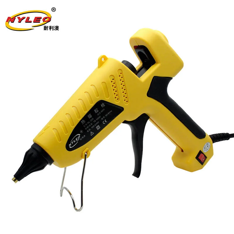

Nyleo 100W Hot Melt Glue Gun 60W80W Constant Temperature Glue Gun with Switch jiao bang qiang 11MM Glue Stick