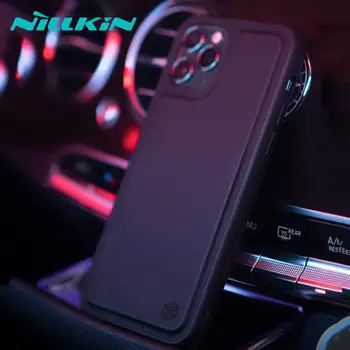 

Nillkin Magic Case for iPhone 11 11 Pro Max Back Cover Car Wireless Charging PU Leather Magnetic Holder Cover for iPhone 11 Pro