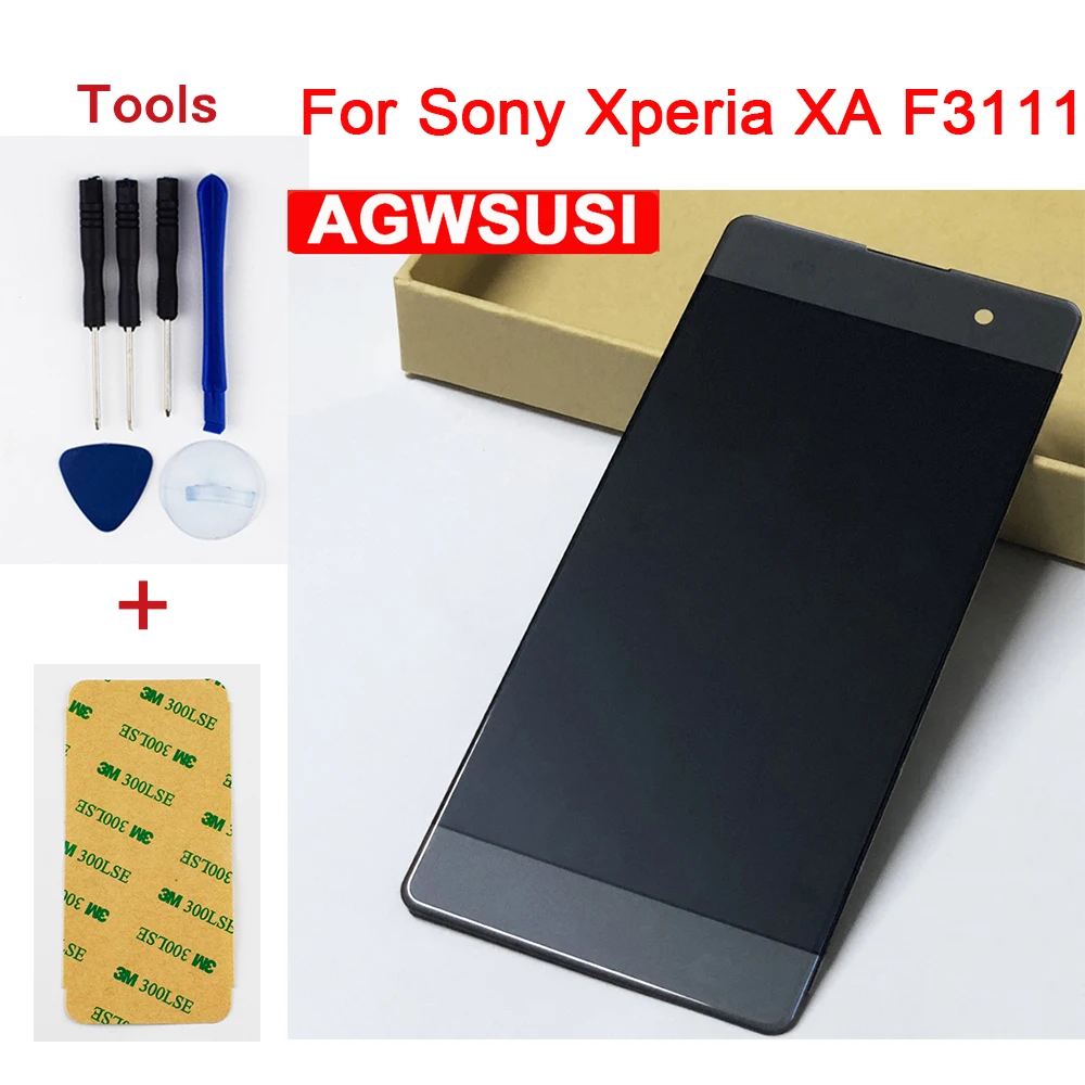 Для Sony Xperia XA F3111 F3112 F3113 F3115 сенсорный жк экран дигитайзер сенсорное стекло +