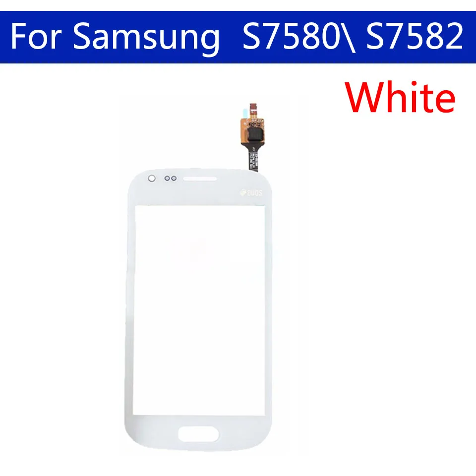 Сенсорный экран 4 0 дюйма для Samsung Galaxy Trend Plus S7580 S7582 сенсорная панель датчик
