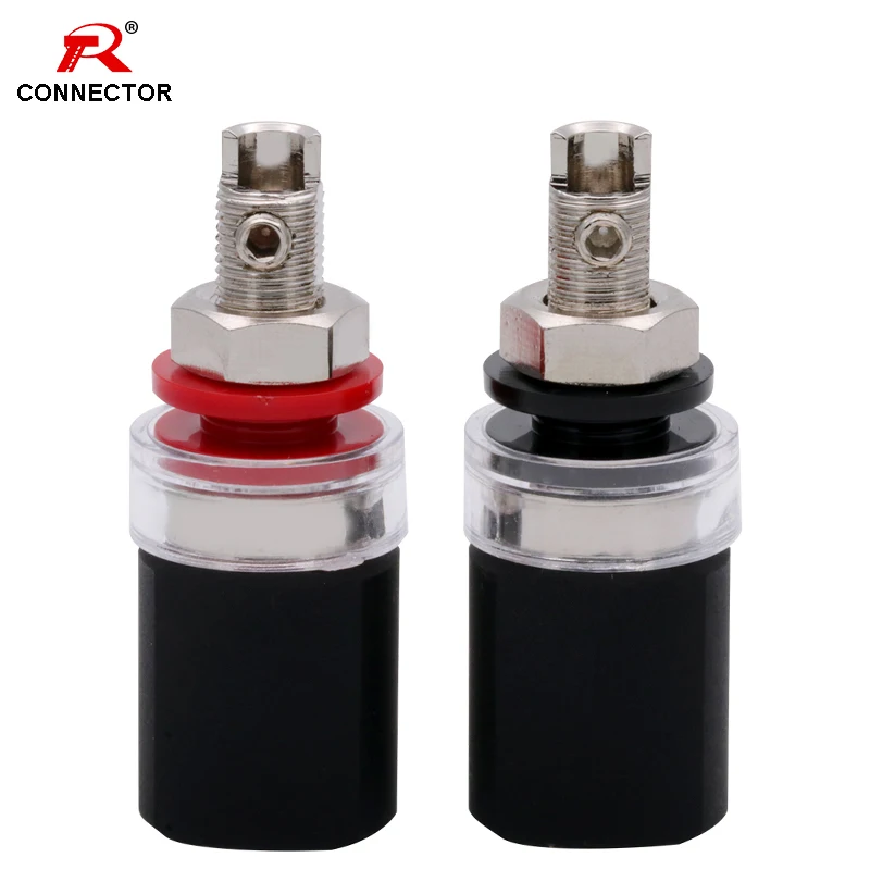 1 пара разъем R связывающий пост аудио терминал большой банан высокое качество