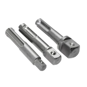 

3 Pcs Sds Impact Socket Driver Drill Set, 1/4 3/8 1/2 Chuck Adaptor Power Dril
