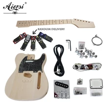Aiersi бренд заводская цена Tele стиль Липа Diy электрогитары наборы Модель EK-002
