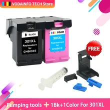 QSYRAINBOW Замена для hp 301 чернильных картриджей hp 301 xl для hp Deskjet 2050 1510 1050 1510 2000 2510 2540 3050a 3054 для принтера hp 301