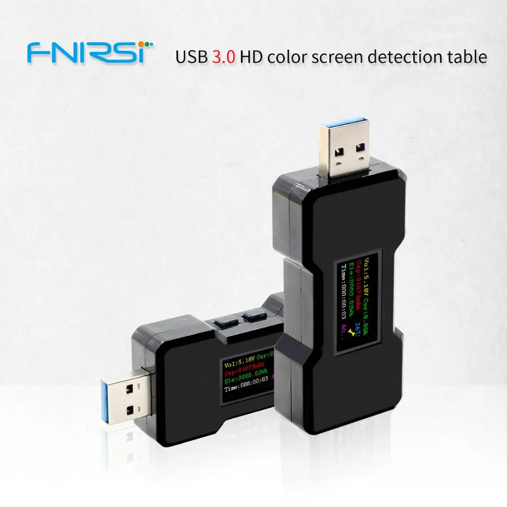 

FNB18 USB tester DC Digital voltmeter amperimetro current voltage meter amp volt ammeter detector power bank charger indicator