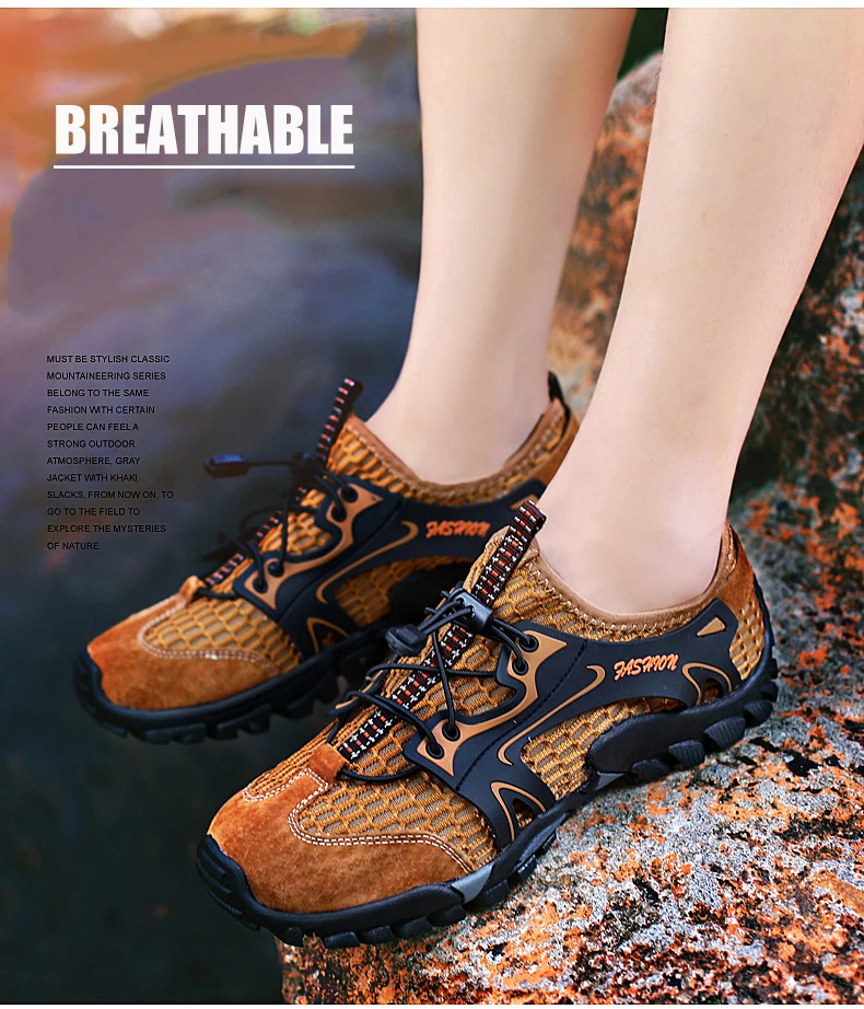 Breathable Men Hiking Shoes for Climbing8