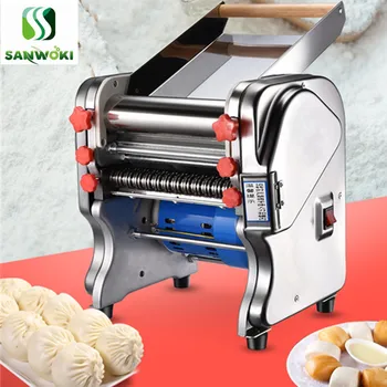 

Stainless steel pasta rolling sheet machine kneading dough machine dough presser machine dumpling skin machine noodle machine