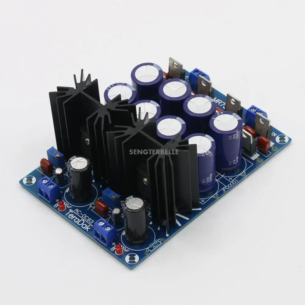 Assemble LT1084-5 Adjustable AC-DC Dual Power Supply Voltage Regulator Board DIY Audio 4