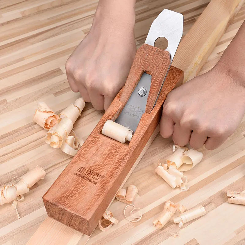 Woodworking Hand Tools Wood Trimming Tool High Quality Ebony Hand Planers For Woodworking Edge Wood Trimming Tool Carpenter Artistic Gift Mini DIY Portable Woodcraft Tool