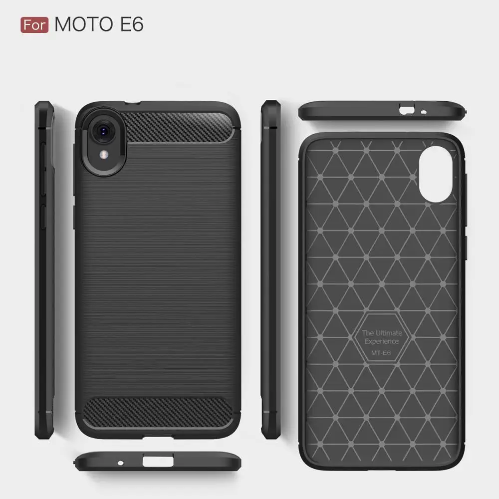 

Casteel Ultra Thin TPU Soft Case Cover For Motorola Moto E6