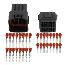 16 Pin водонепроницаемый Электрический разъем провода DJ7163Y-2.2-21/11 мужской и женский автомобильный разъем 16 P