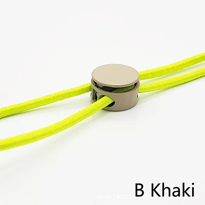 Meetee 50pcs Metal Stopper Cord Lock Spring Elastic Adjustable Cord End for Down Jacket DIY Coat Hat Clothing Decor Button