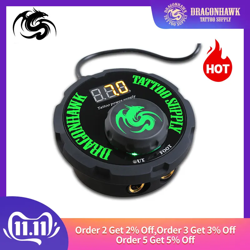 

Newest Tattoo Dual Mode Tattoo Power Mini Power For Tattoo Machine Supply