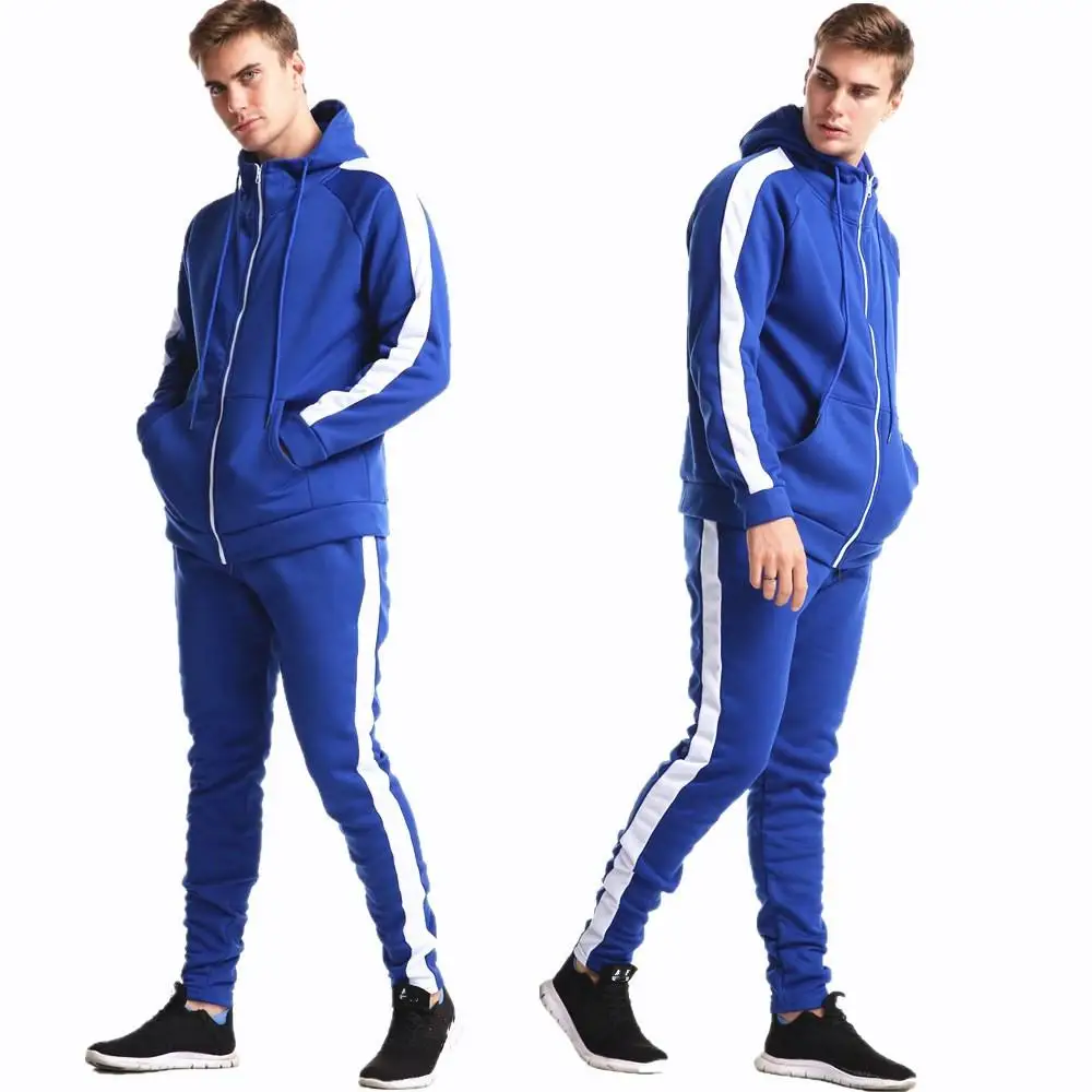 

2020k'yTrend Brand Causal Tracksuits Men Set hooded Thicken Fleece Hoodies + Sweatpant 2020 Winter Spring Sweatshirt Sportswear