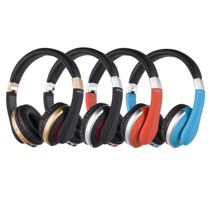 Складные Наушники Bluetooth 5,0, беспроводная гарнитура, стерео басовые наушники с микрофоном XR649