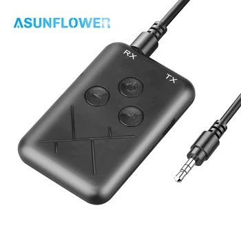 

Bluetooth Receiver Transmitter With 3.5mm Jack Bluetooth Audio Dongle Adapter Stereo Bluetooth Receiver for Laptop Desktop HDTV