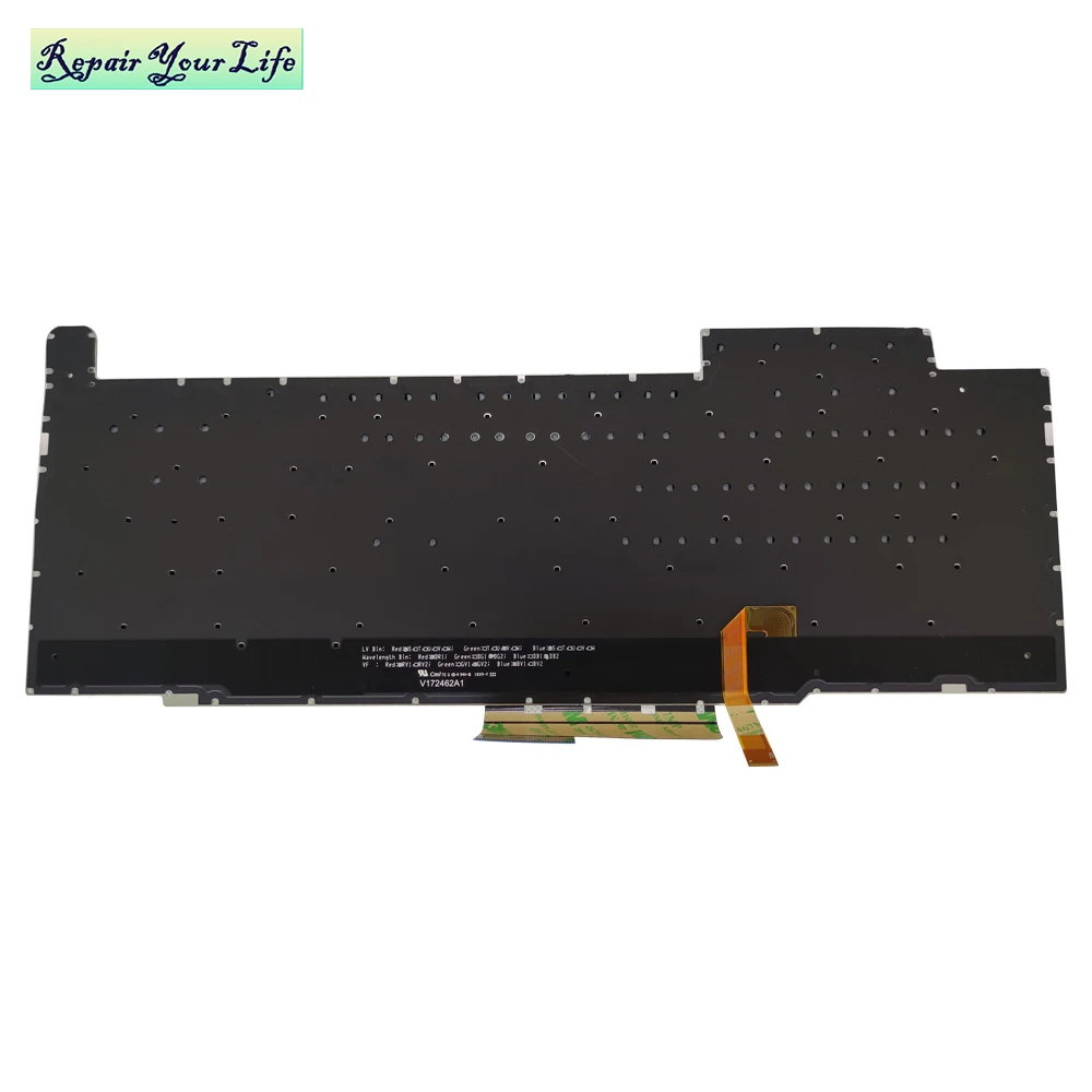 Substituição Teclados para Asus Rog Gm501 gm Gm501gm Gm501gs Backlight Teclado la Layout Latino Preto Notebook kb Original Novo - Imagem 2