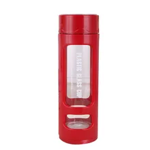 Двухслойный стеклянный креативный пластиковый корпус Wayrt чашка портативный автомобиль анти-падение не горячая вода бутылки оптом