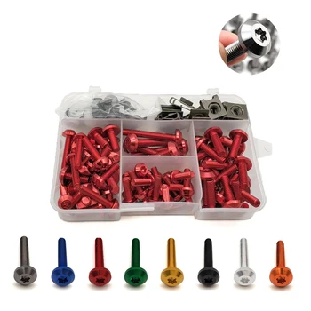 

Universal Motorcycle Body Fairing Bolt Kit Fasteners Clip Screws Set For BMW C 600 650 Sport C 650 400 GT F 650 700 GS R1250GS