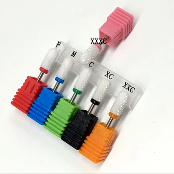 Buy 50pcs Wholesale Ceramic Flame Bit Nail Art Salon Electric Manicure Machine Drill Nail File Drill Bit Tools 3/32