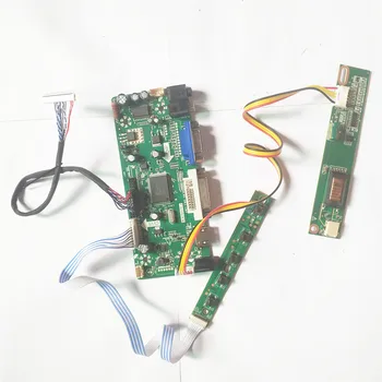 

For B141PW01 V3 V4 LCD monitor panel M.NT68676 display controller drive card HDMI DVI VGA LVDS 30Pin CCFL 1440*900 14.1" DIY kit