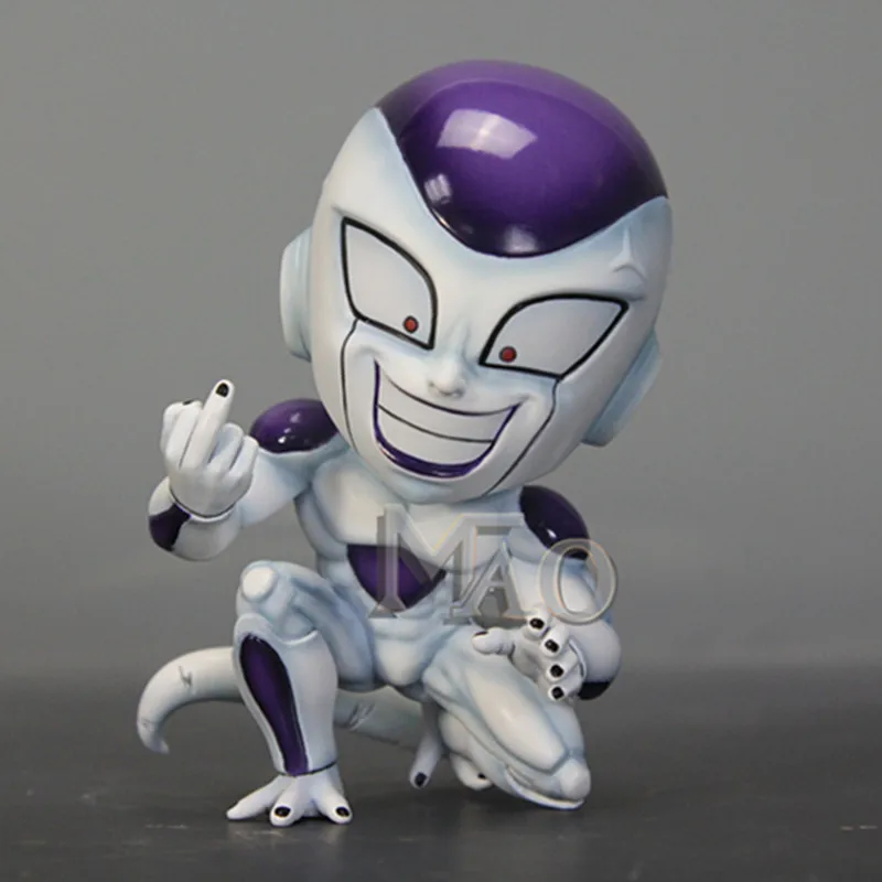 Dragon Ball Universe Boss Frieza Final форма эрект средний палец GK смола статуя фигурка игрушки X2457