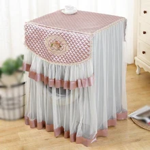 Автоматическая барабанная стиральная машина крышка кружева Защита от солнца Пылезащитная домашний декор стиральная машина защитная пыль