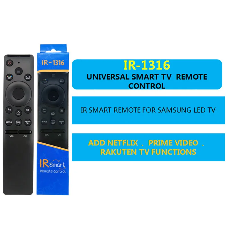 Universal Samsung Ir 1316 Remote Control For Samsung Smart Tv Remote Control With Netflix Prime Video Rakuten Tv Buttons Remote Controls Aliexpress Universal Samsung Ir 1316 Remote Control For Samsung Smart Tv Remote Control With Netflix Prime Video Rakuten Tv Buttons Remote Controls Aliexpress