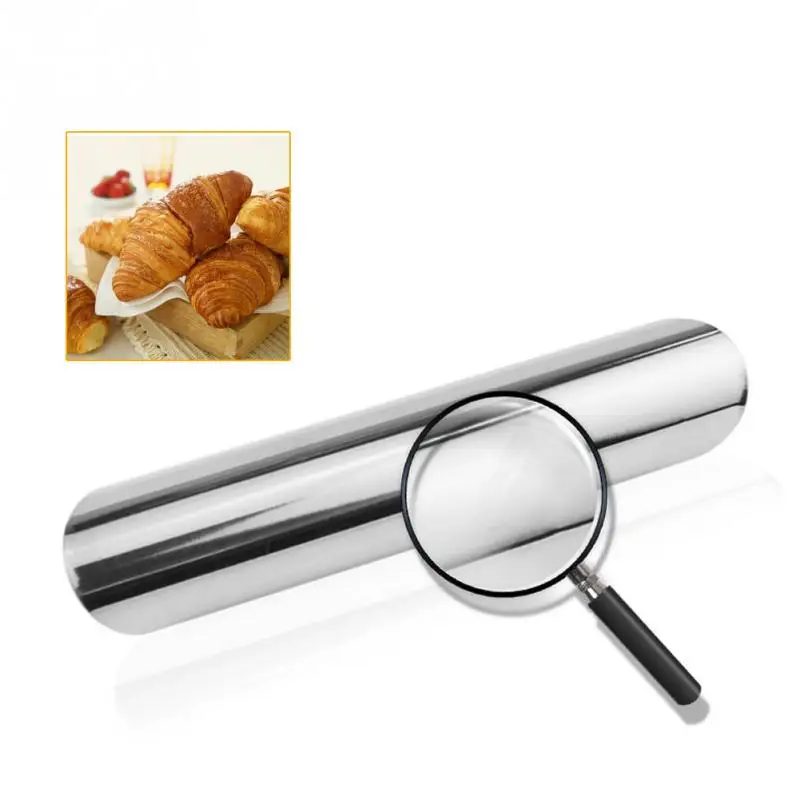 Olymp Schaumrollen-Formen 6er Set - Edelstahl Backformen Für Cremetuben 12,3cm