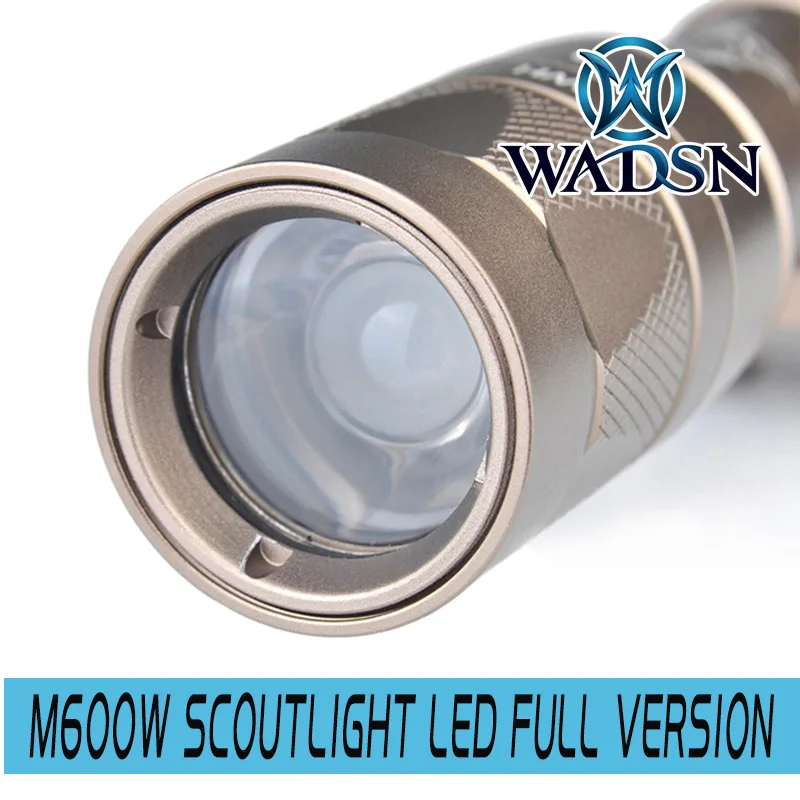 WADSN страйкбол M600W Тактический оружейный пистолет Scoutlight светодиодный полная версия Softair стробоскоп WNE04045