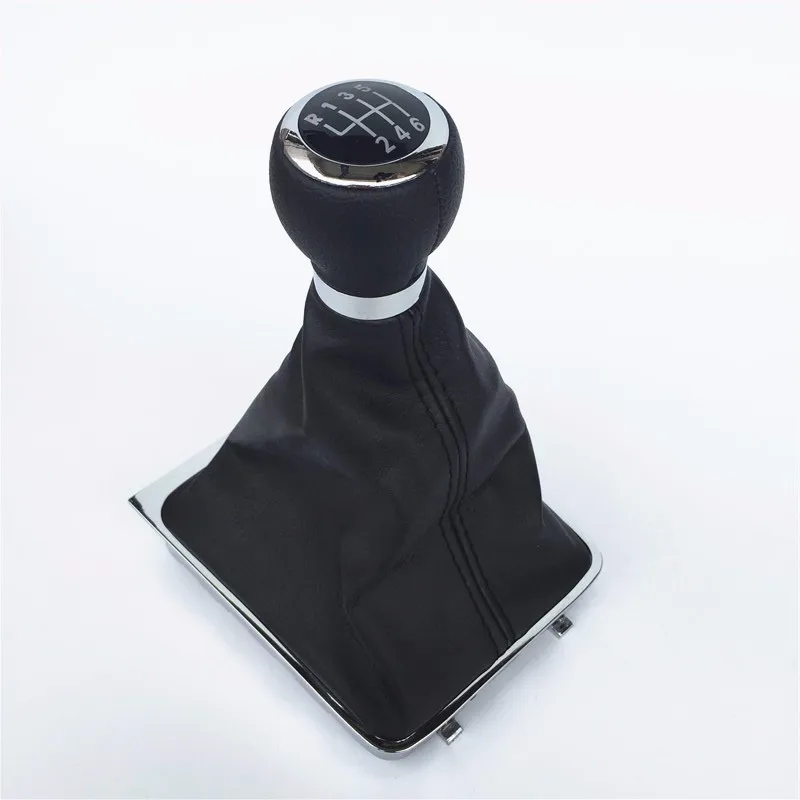 

For Volkswagen VW Passat B6 2005-2012 Car Styling Accessories Gear Shift Knob Gaiter Boot Cover Frame Case Lever Stick Pen