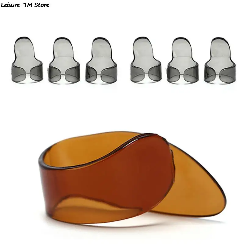 Guitar Picks 4Pcs/set Thumb Finger Nail String Plectrums Musical Instrument Accessories Practical