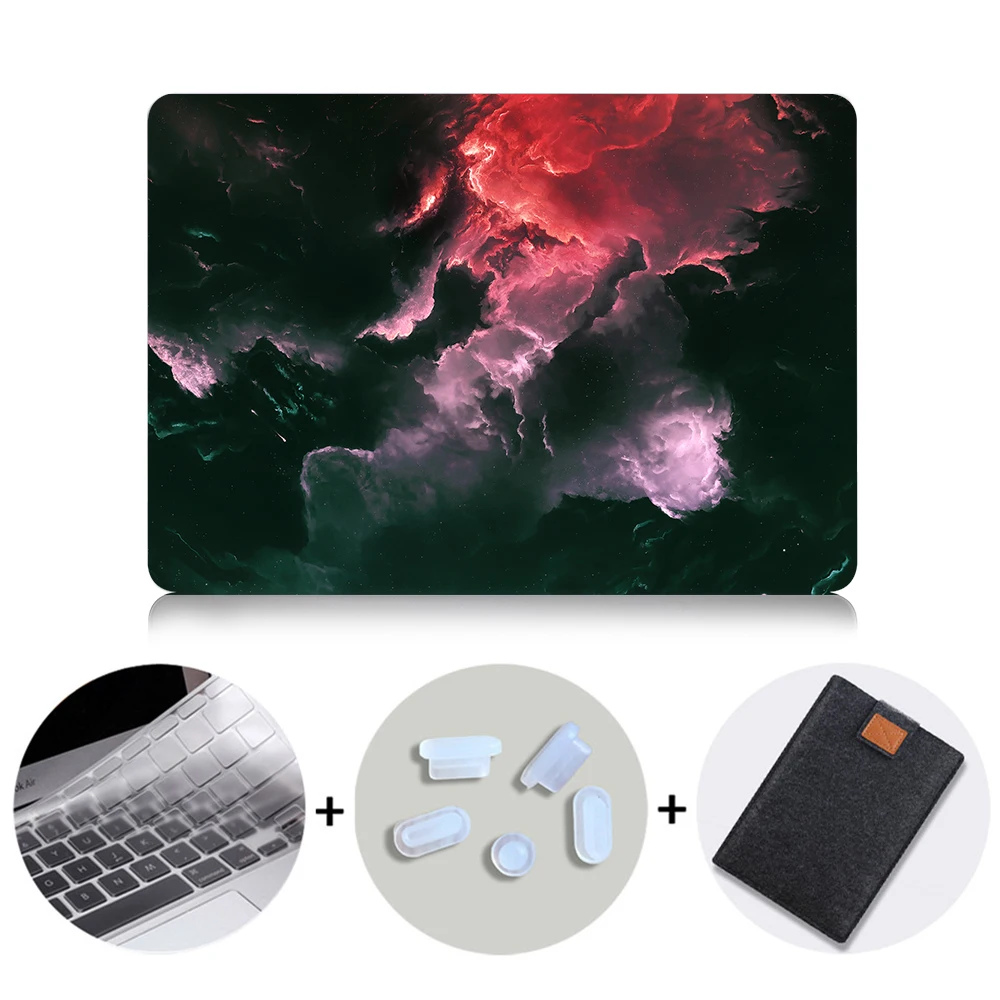 Чехол MTT для ноутбука Apple Macbook Air 11 13,3 Pro 13 15 retina звездное небо Жесткий Чехол для Mac обложка книги 12 дюймов оболочка Сумка для ноутбука - Цвет: MB03