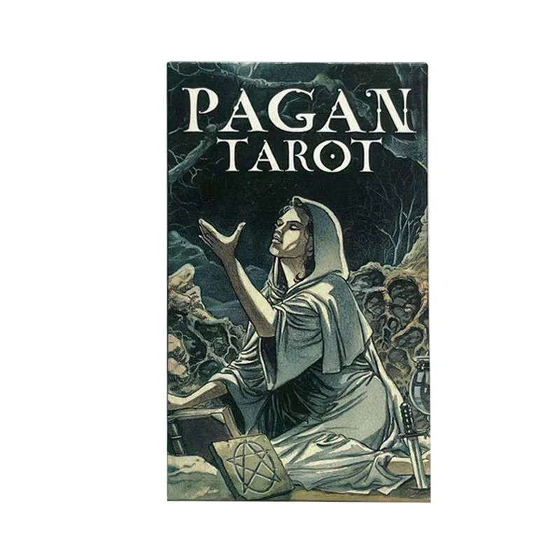 Tarot of Pagan All English Cards 78 Pcs Board Game Deck Family Gathering Playing Magic Table | Спорт и развлечения