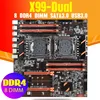 DDR4 Dual X99 Motherboard With 2011-3 XEON E5 2620 V3*2 With 2* 8GB = 16GB 2400MHz REG ECC Memory RAM Combo Kit USB ► Photo 2/5