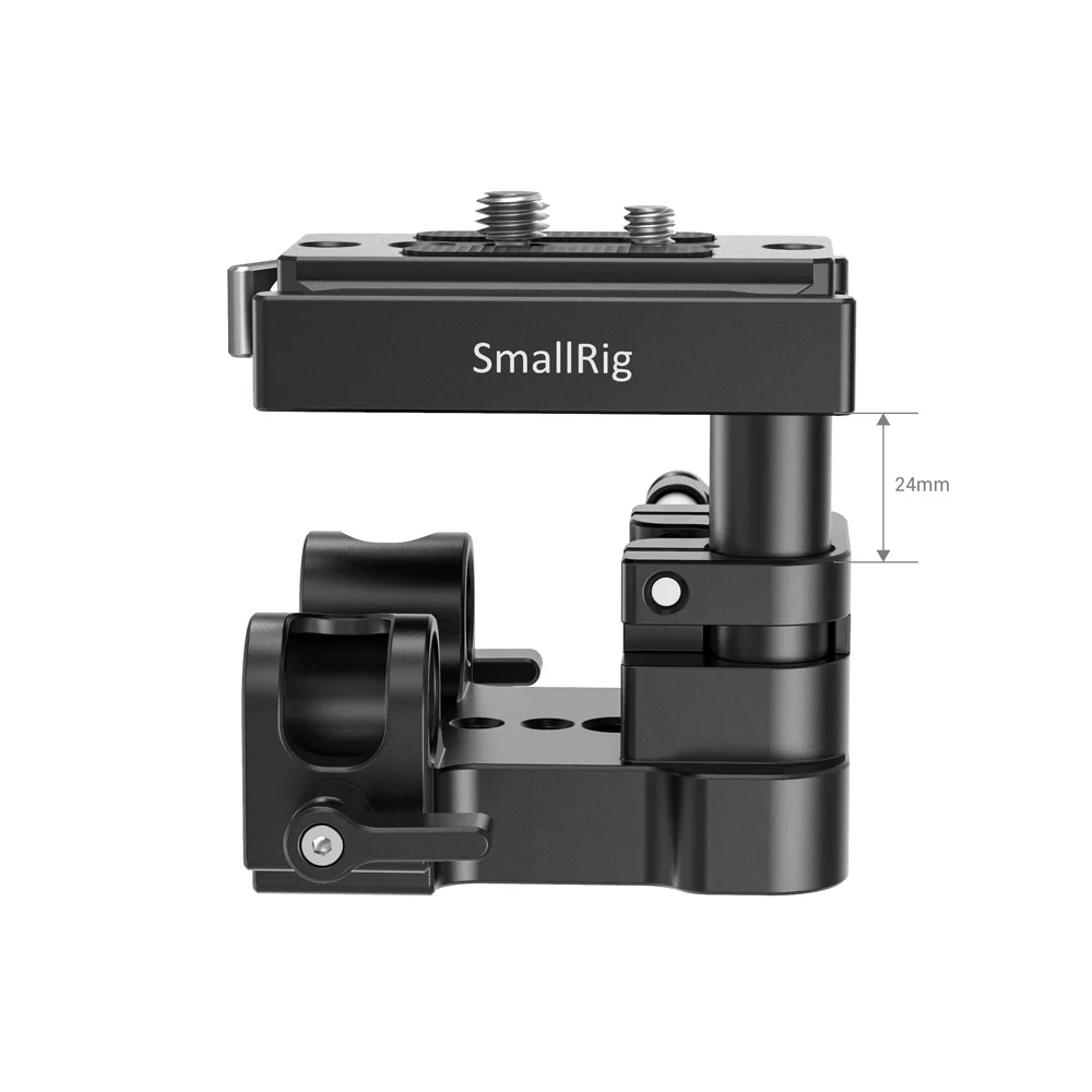 SmallRig DSLR Camera Rig Universal 15mm Rail Support System Baseplate For Video Shooting Quick Release 2092B