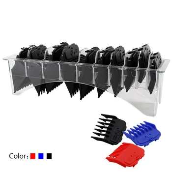 

Men's Hair Clipper Trimming Guide Comb Set Three-color Limit Comb Strong Magnetic Buckle Design Hair Clipper Limit Comb box