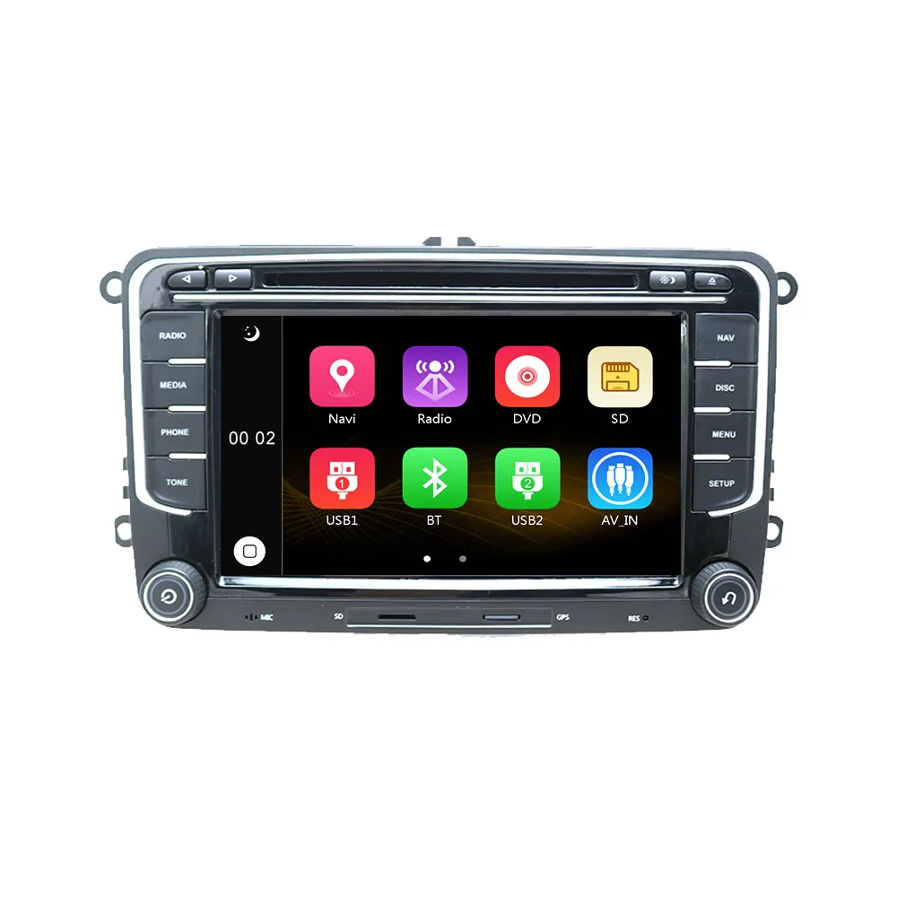 Pef vacature Automatisch Android 10 For Volkswagen Golf Polo Car Dvd Radio Recorder Multimedia  Screen Ips Touch Player Stereo Head Unit Gps Navigatie - Car Multimedia  Player - AliExpress