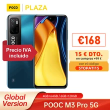 Versin Global POCO M3 Pro 5G NFC Smartphones Dimensity 700 Octa Core 90Hz 6.5" FHD+ DotDisplay 5000mAh 48MP Triple Cmara Phone